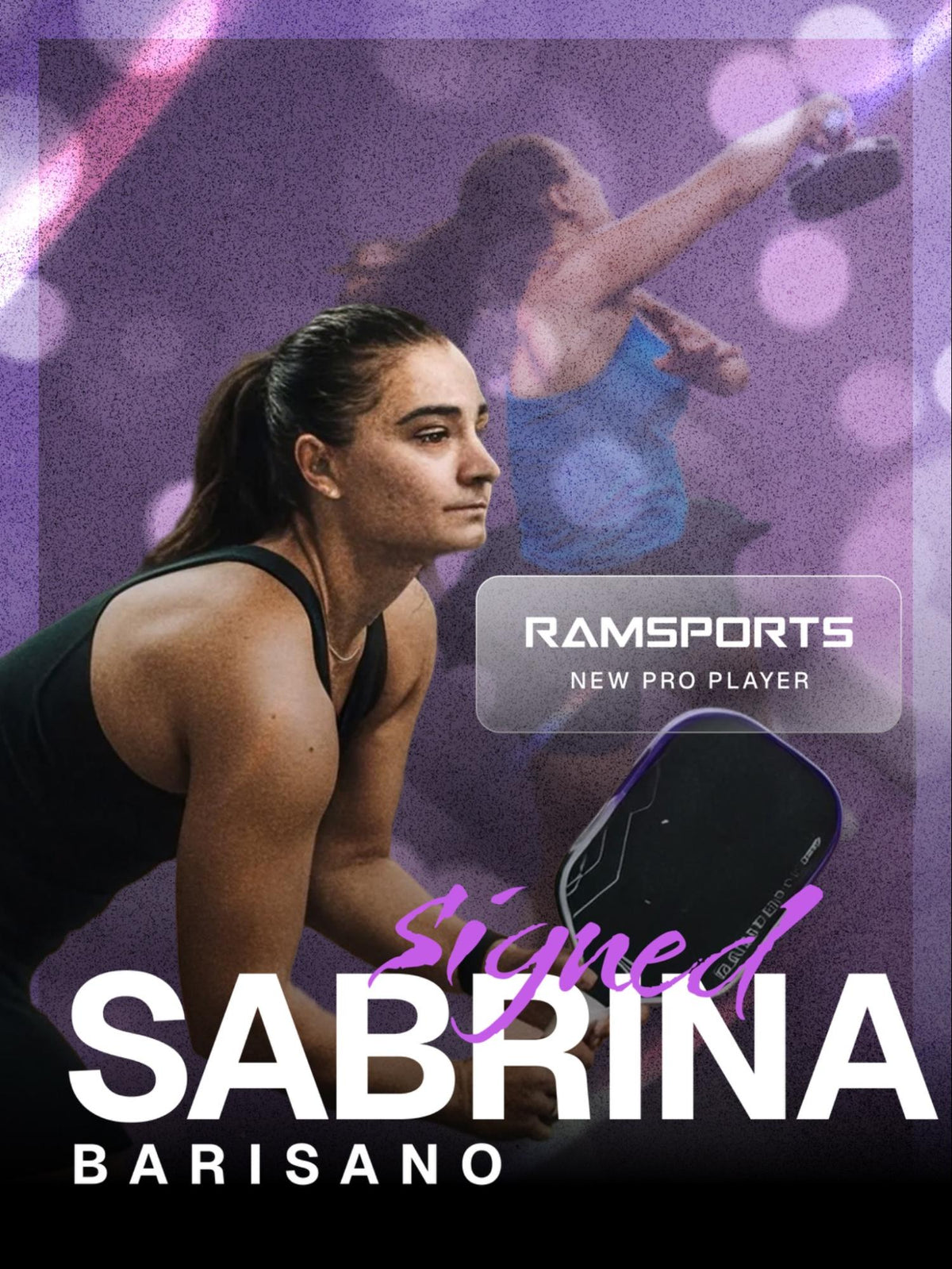 From Tennis to Pickleball: Sabrina Barisano Joins Team Ramsports