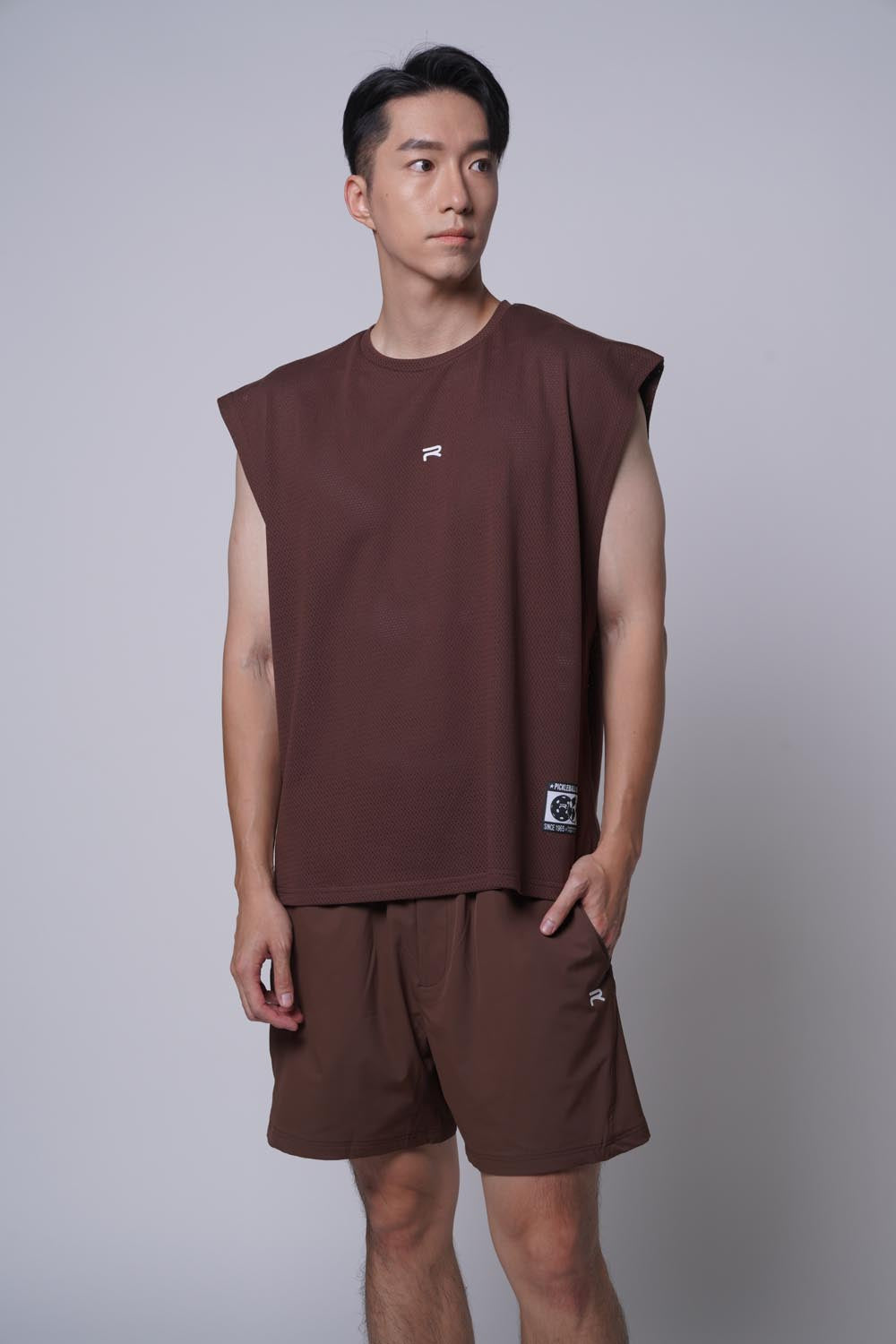 Back Mark Muscle Tee