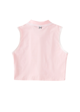 Serve Zip Crop Polo