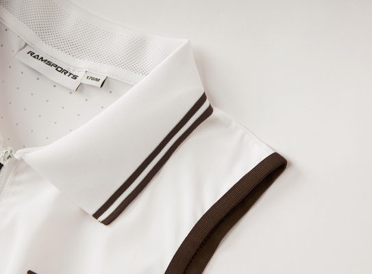 Serve Zip Crop Polo