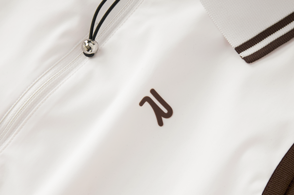 Serve Zip Crop Polo