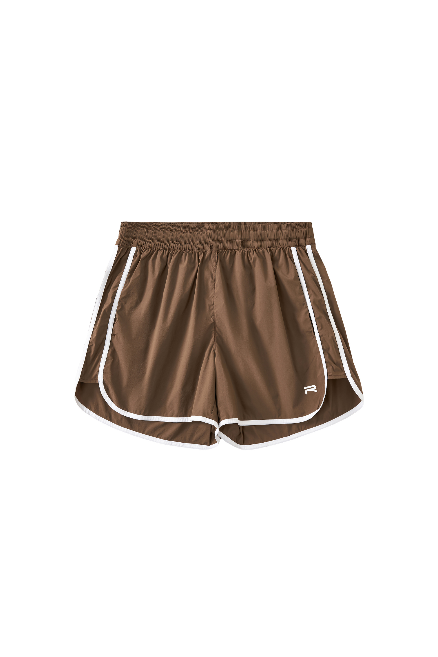 Ramsports Flow Panel Split-Hem Short in brown
