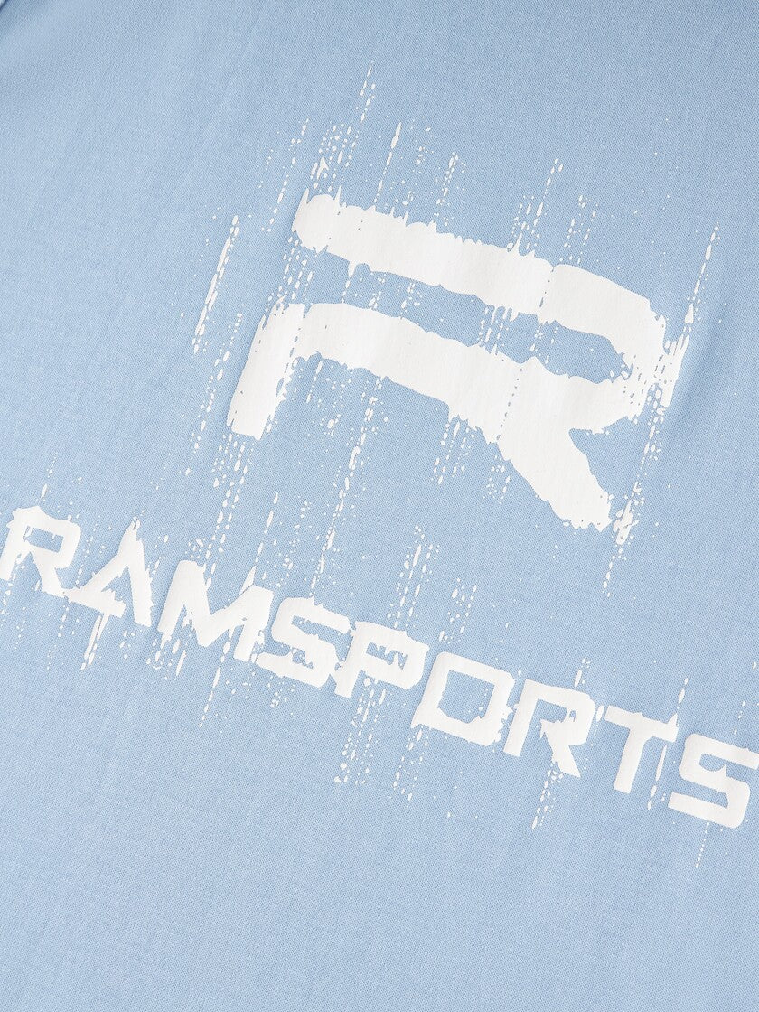 Closer view of Ramsports repMark tank in blue