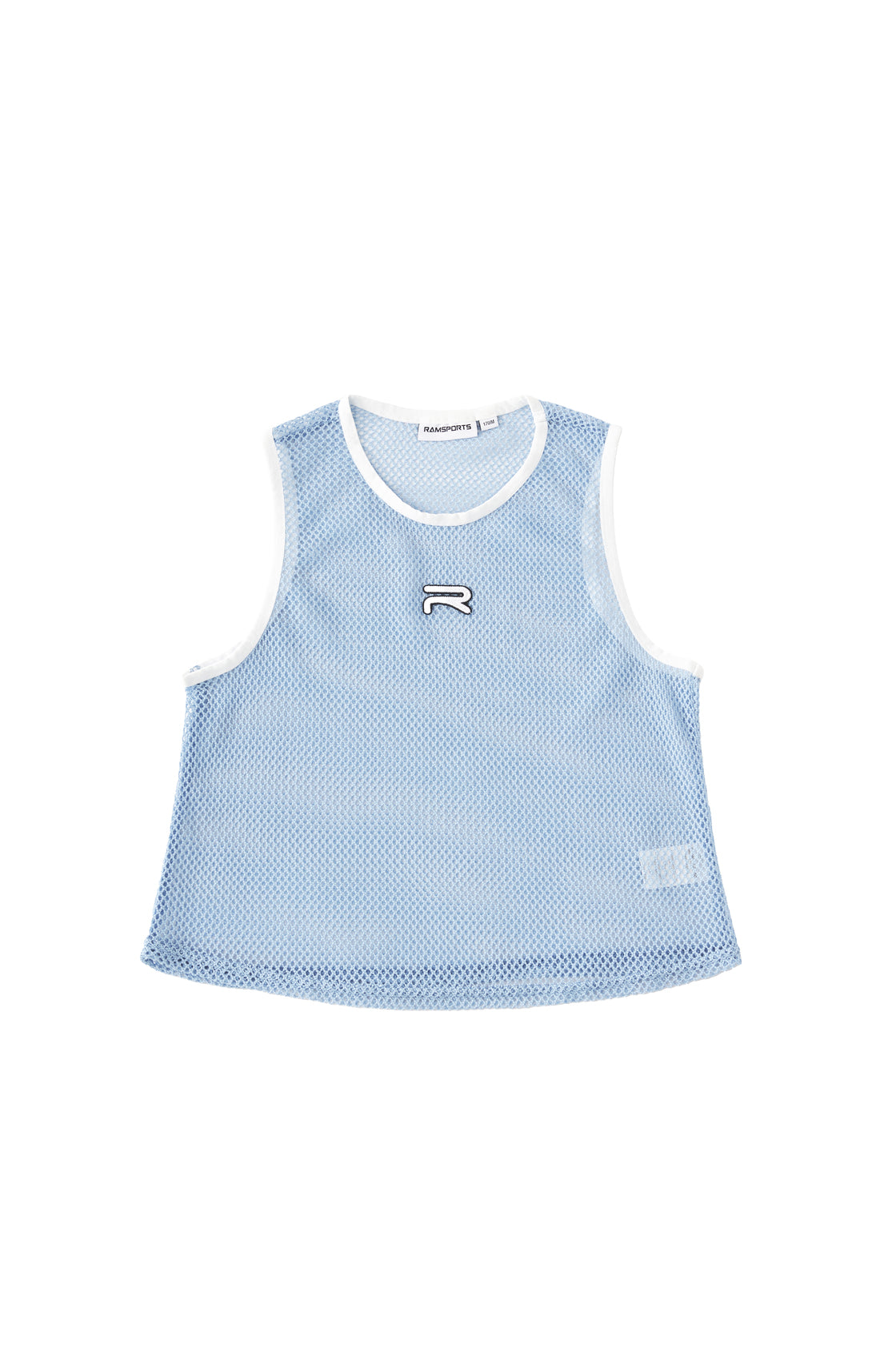 Ramsports Court Flow Scoop Tank in blue in white background