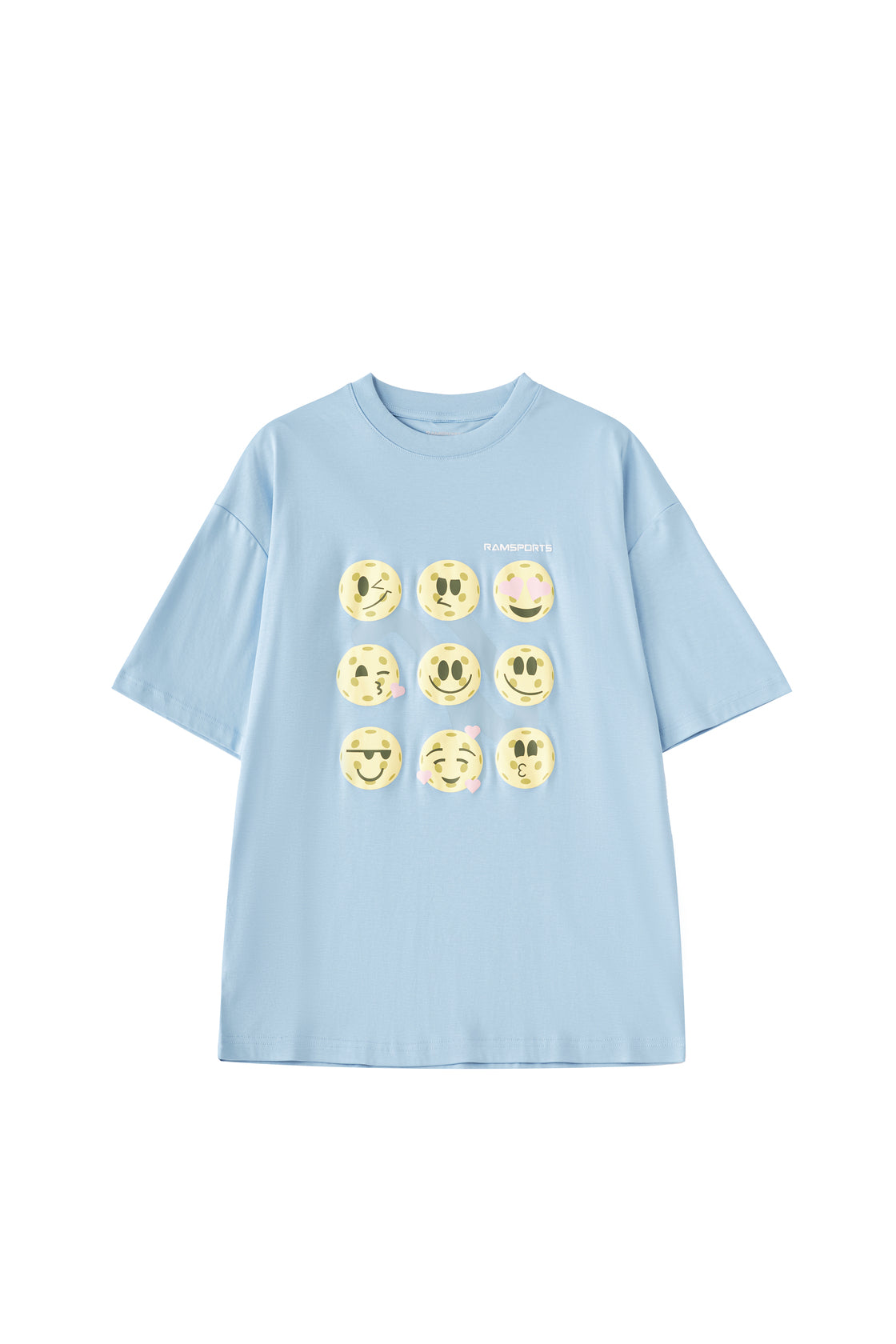 Ramsports Court Moods Icon Grid T-shirt in blue