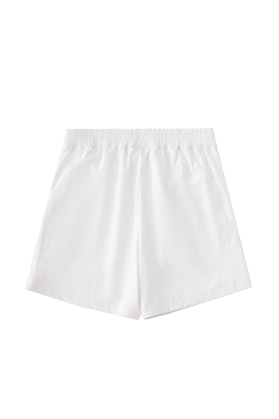 Back view of ramsports MatchDay Core Short in white