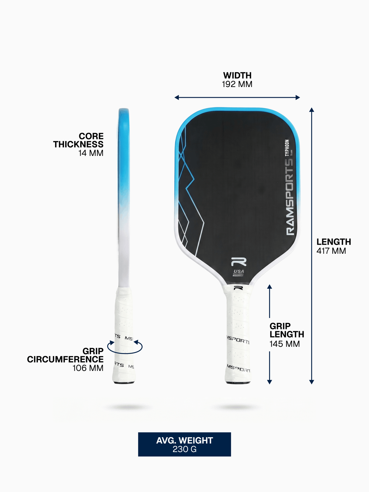 マリンスポーツ THREE WEATHER Typhoon Gen 3 Precision Power (Blue | 14mm) – Ramsports