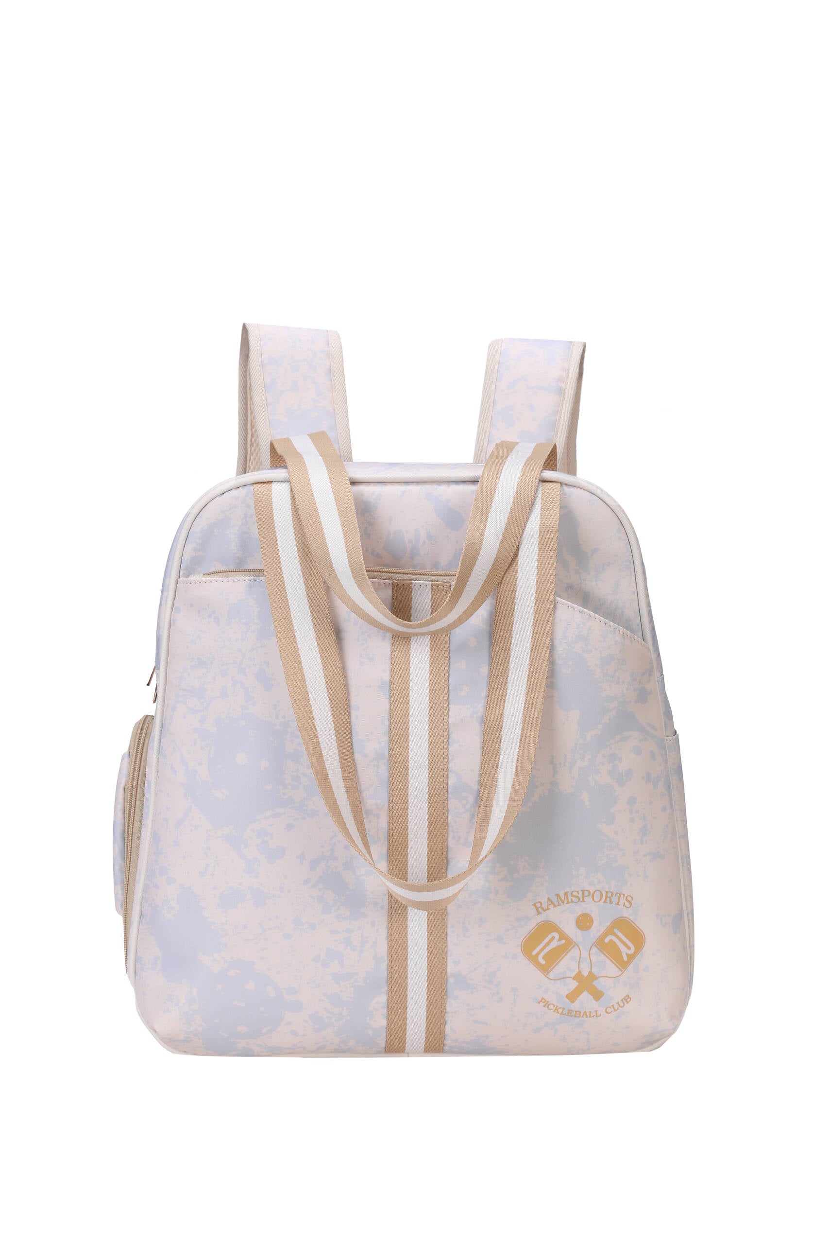 Ramsports Light Court Luxe Tot bag with strap down, displayed against a white background