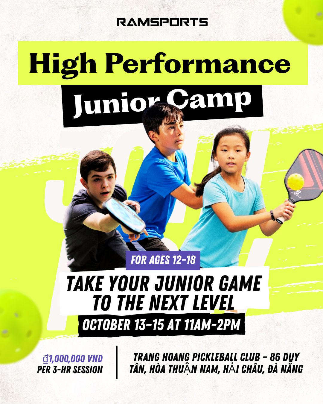 High Performance Junior Camp
