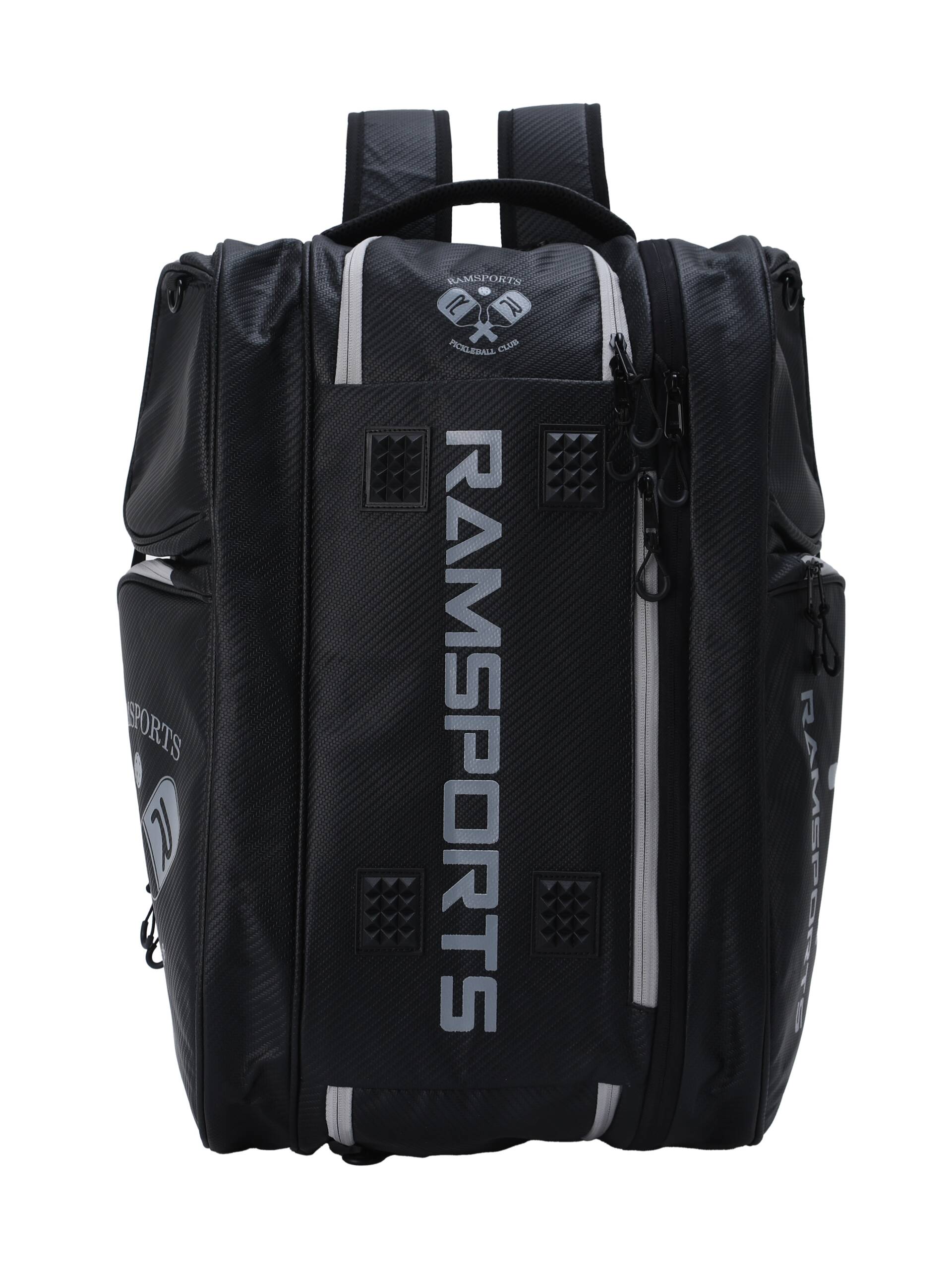 Ramsports LiteCarry Court Backpack over white background