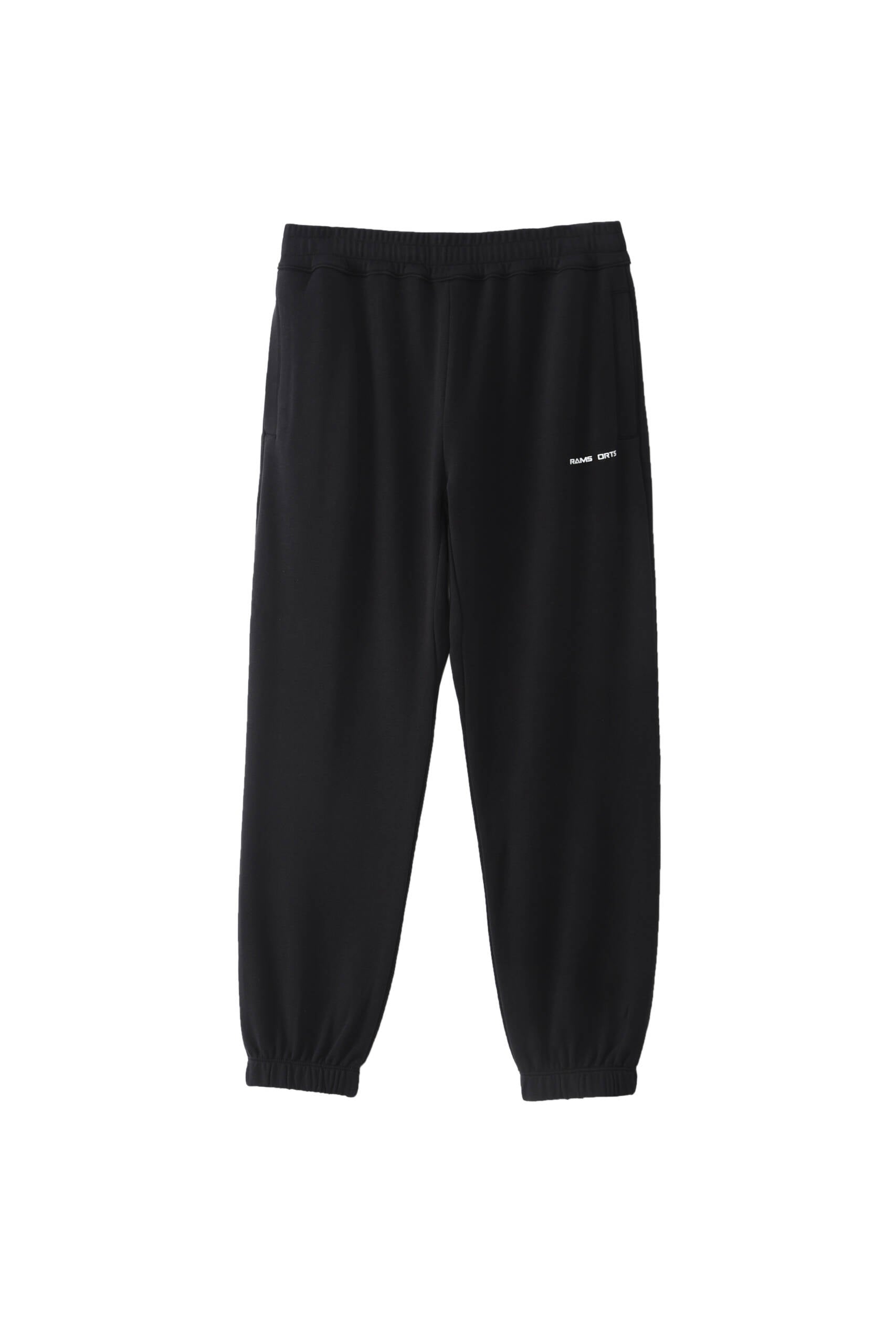 Black Ramsports EcoSoft Everyday Jogger in white background