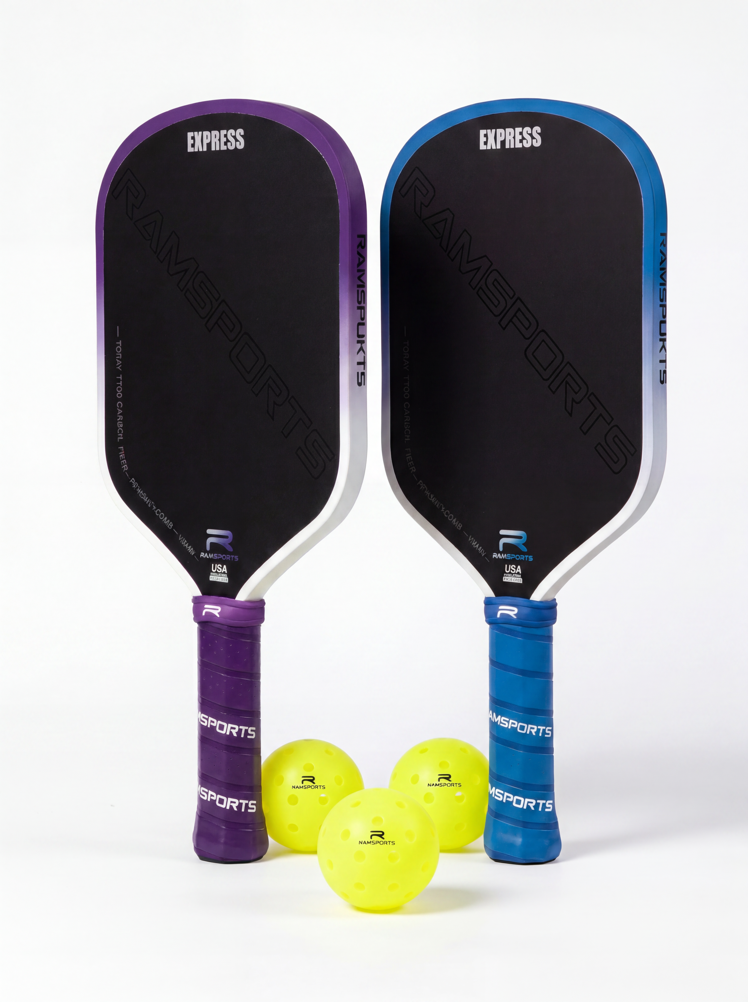 Express Beginner Bundle | 2-Paddle Set with 3-Pack Balls