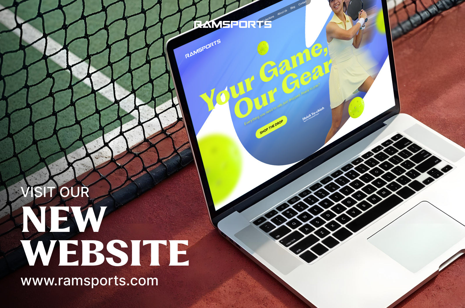 Ramsports - A Pickleball Shop Is Now Live! - Featured Image