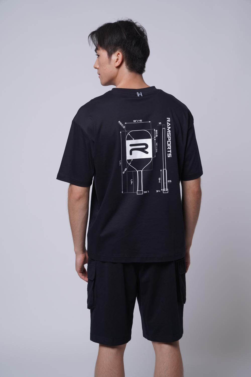 Blueprint Back Graphic Tee