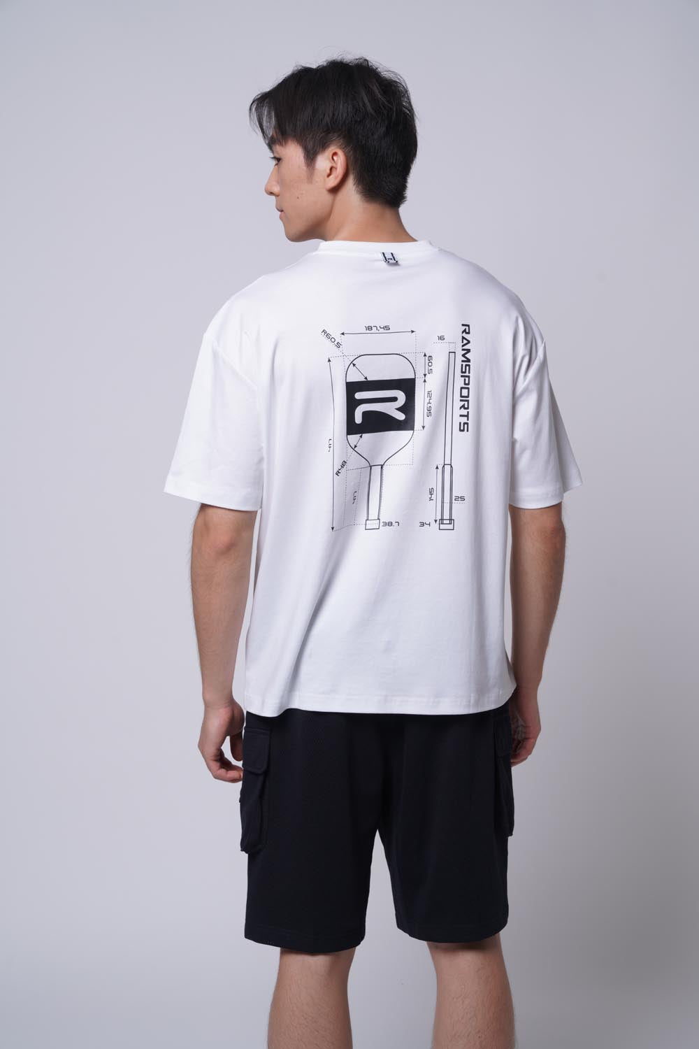 Blueprint Back Graphic Tee