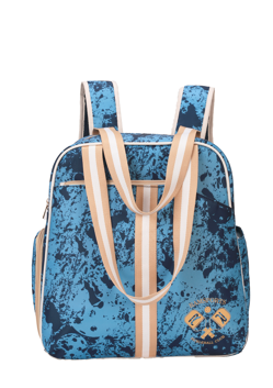 Court Luxe Tote Blue