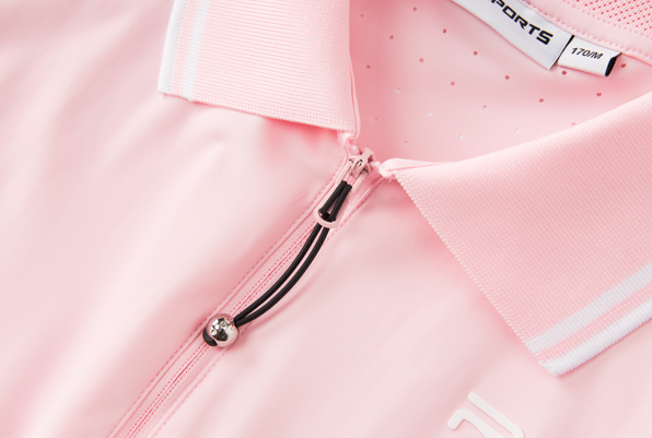 Serve Zip Crop Polo