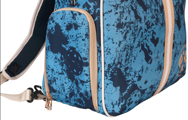 Court Luxe Tote Blue