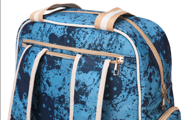 Court Luxe Tote Blue