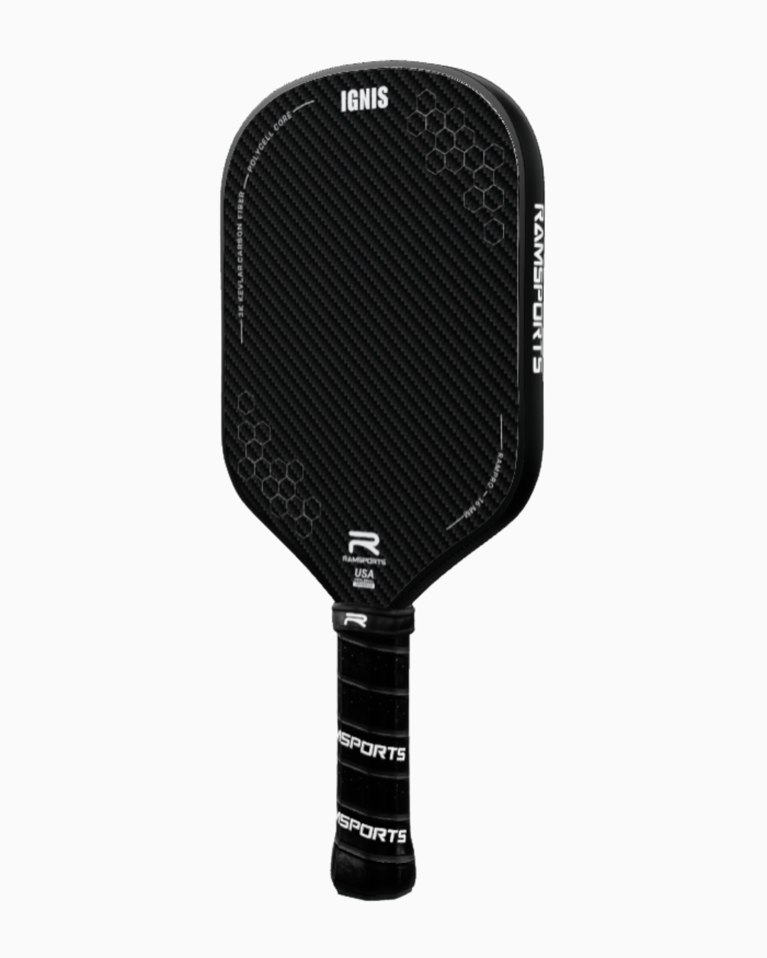 Ramsports Ignis Pro Pickleball Paddle displayed against a white background