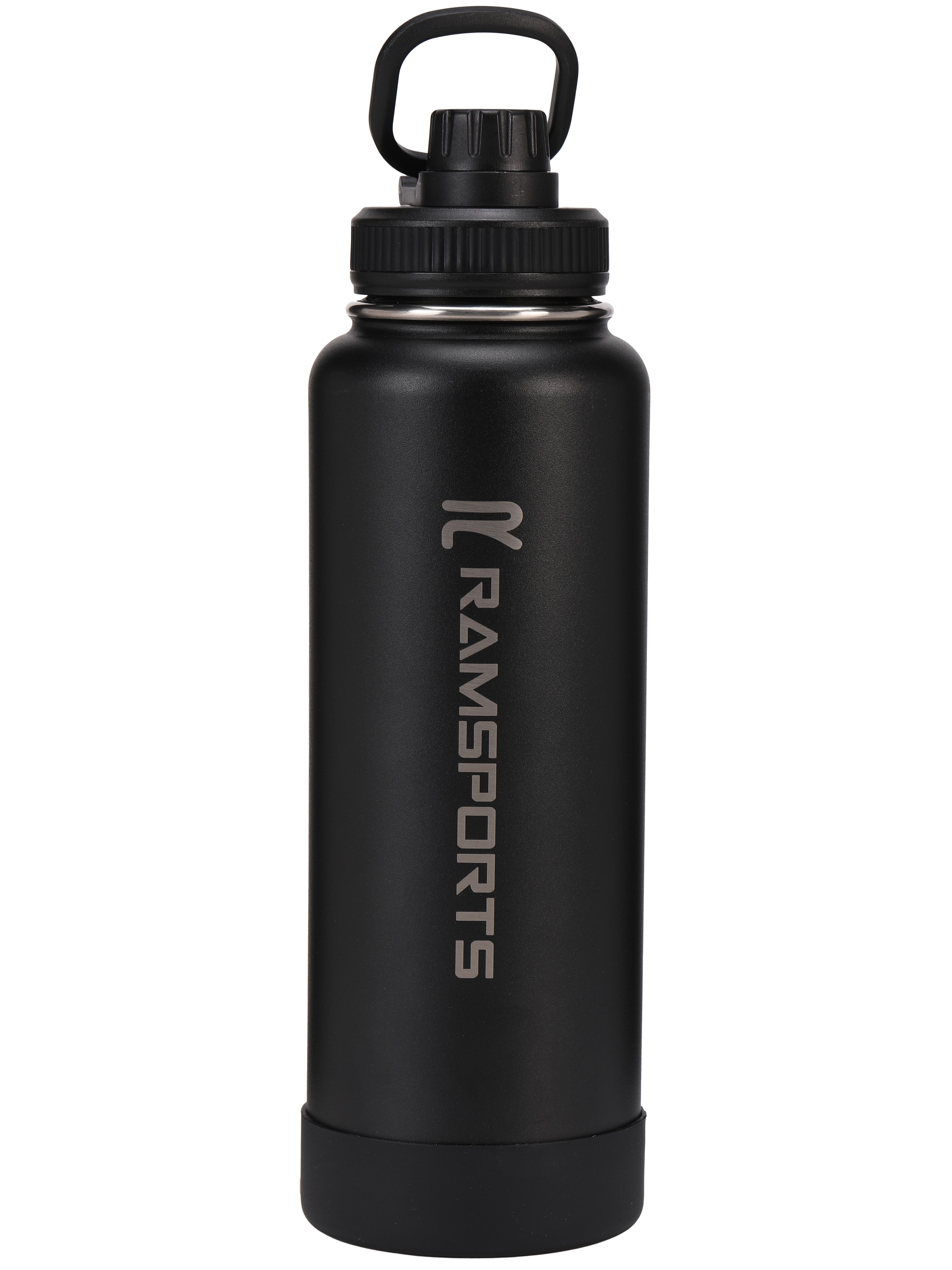 Ramsports Black Tumbler in White Background