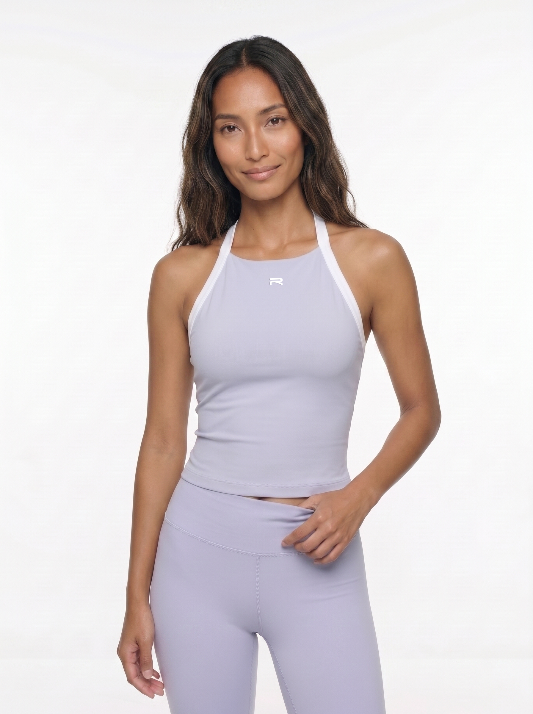 Court-Fitted Halter Top