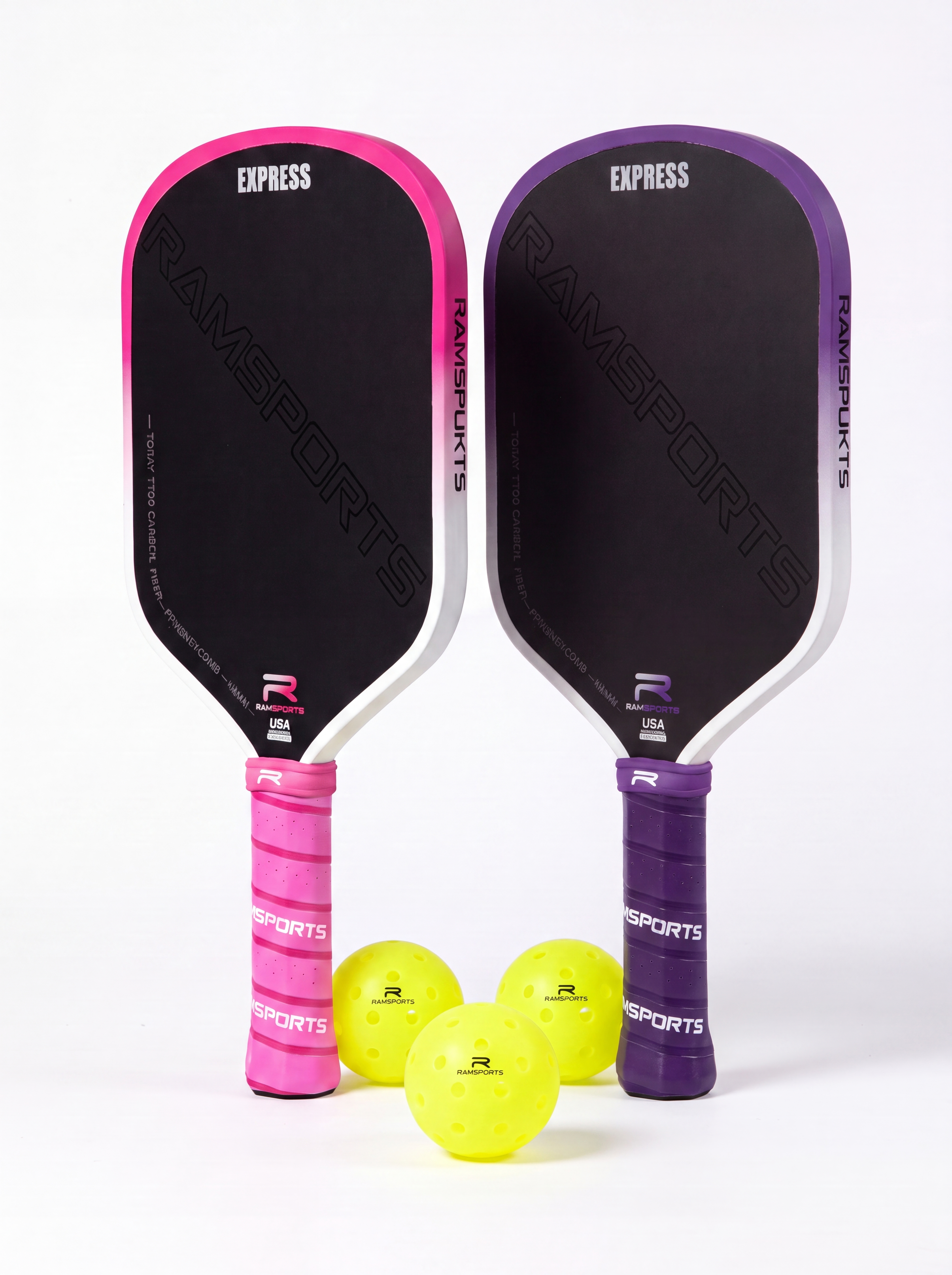 Express Beginner Bundle | 2-Paddle Set with 3-Pack Balls