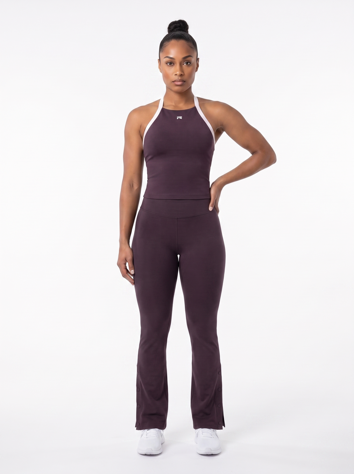 Court-Fitted Halter Top